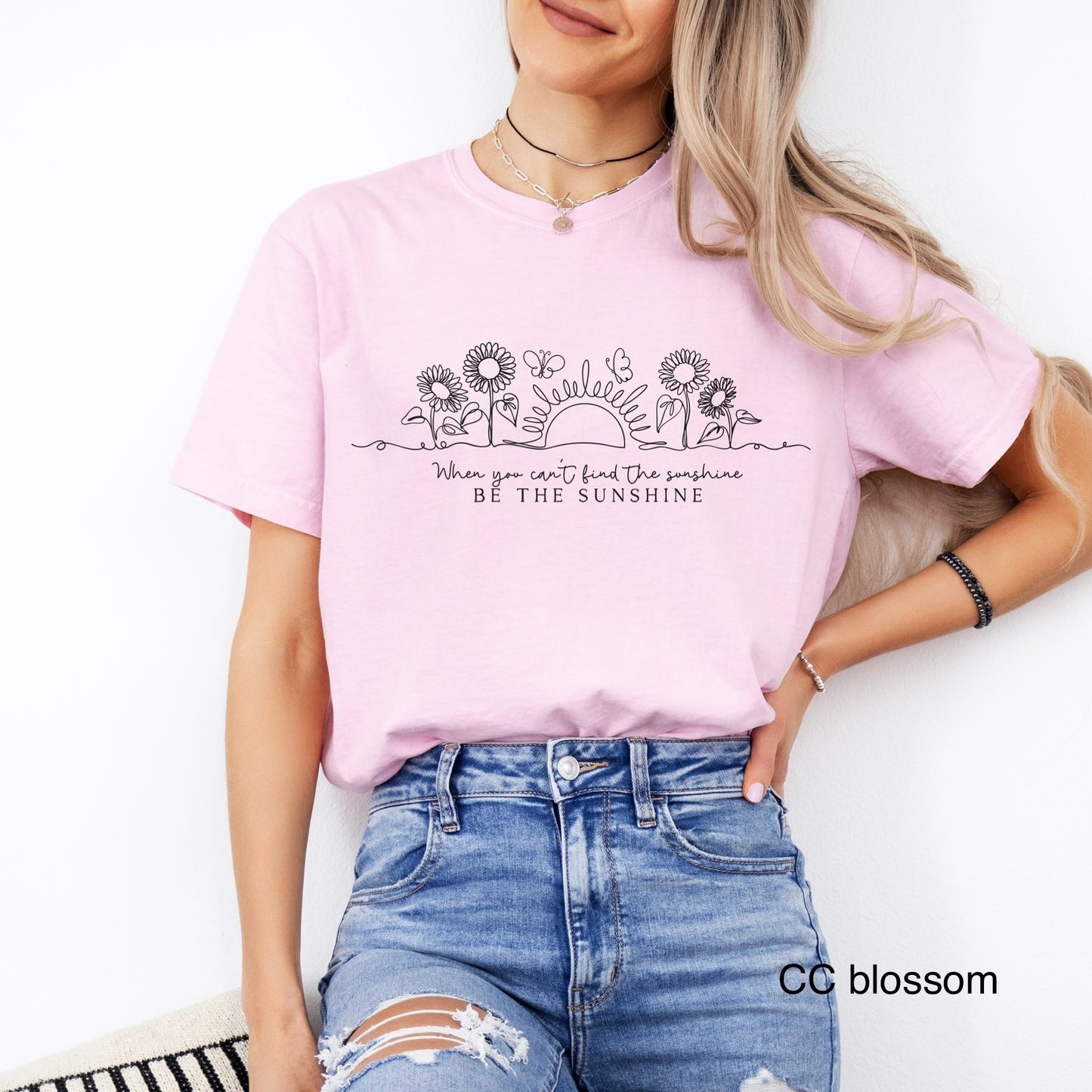 Be the Sunshine screen print transfer•