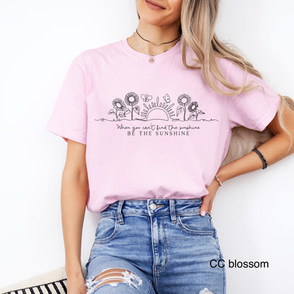 Be the Sunshine screen print transfer•