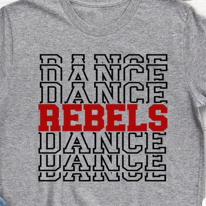 semi-custom DANCE mascot (design set up only)