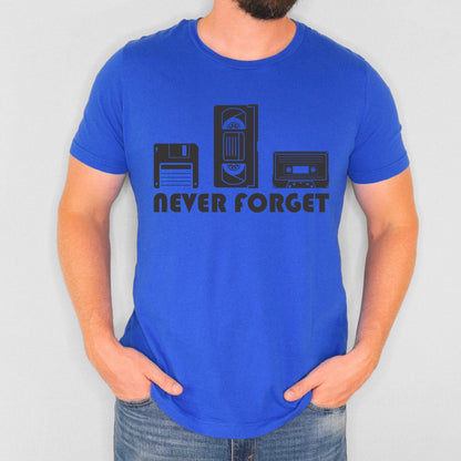 NEVER FORGET SCREEN PRINT TRANSFER