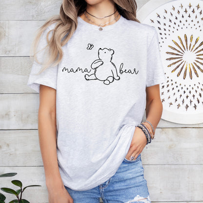 mama bear screen print transfer•