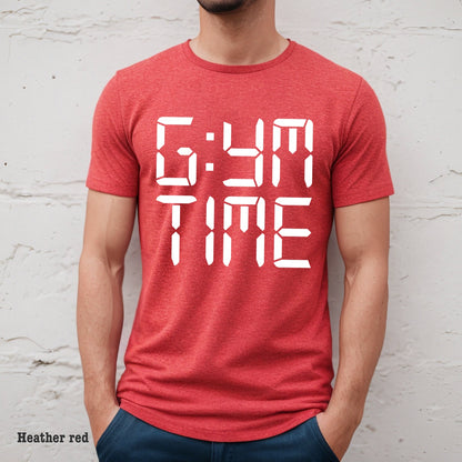 gym time screen print transfer