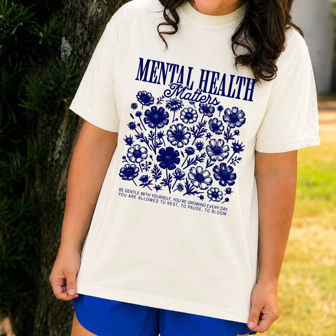 mental health matters screen print transfer•