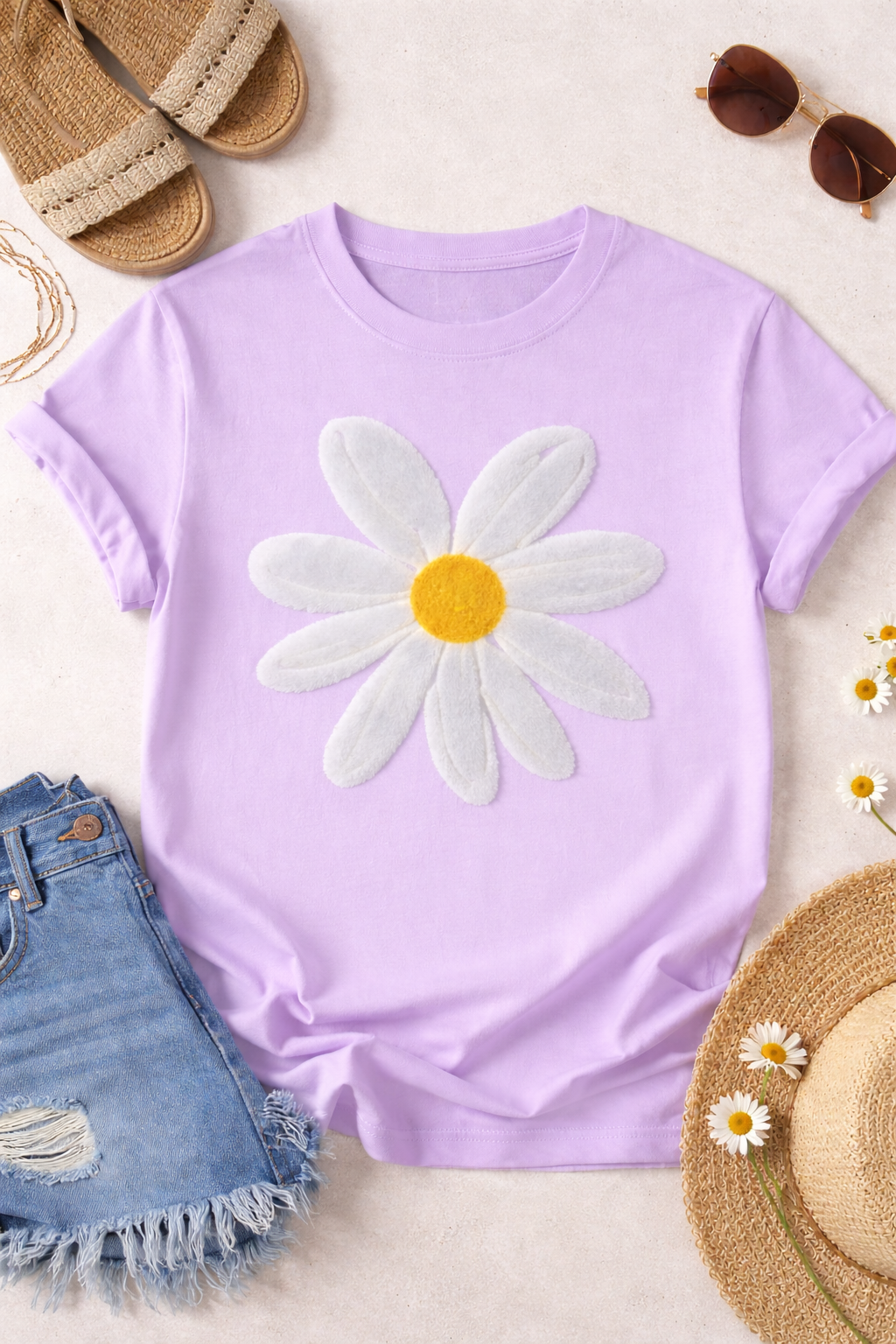 Fluffy Patch - Daisy