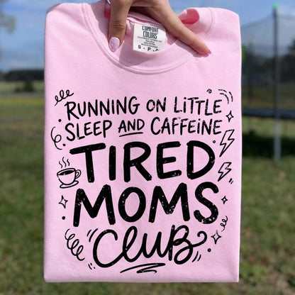 tired moms club doodles screen print transfer•