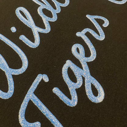 PUFF PRINT 1 COLOR CUSTOM TRANSFERS w/optional glitter