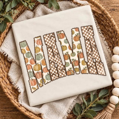 fall MAMA clear film screen print
