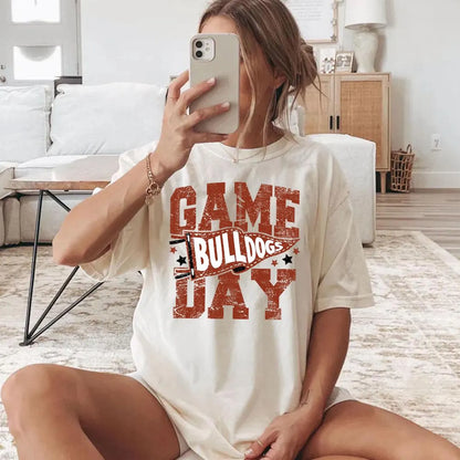 semi-custom game day pennant mascot - 1 color (design set up only)