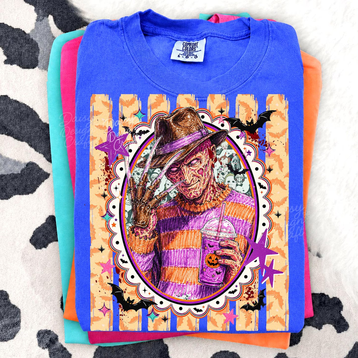 READY TO SHIP dtf PREPPY HORROR gang sheet pre-cut