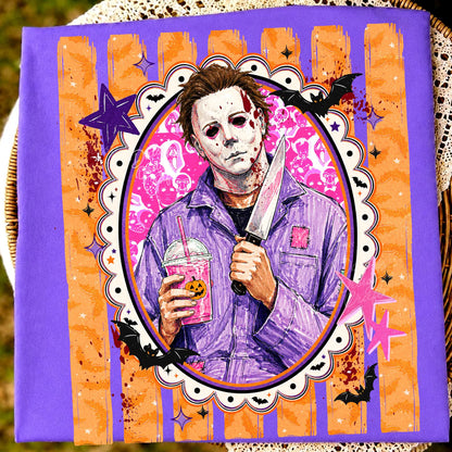 READY TO SHIP dtf PREPPY HORROR gang sheet pre-cut