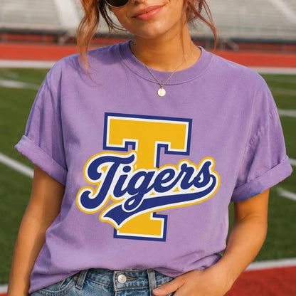 semi-custom varsity mascot mascot - 2 colors (design set up only)