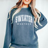 Sweater Weather screen print transfer
