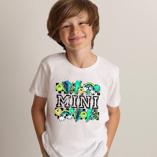 Mini Teal Checkered *youth*