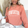 Sweater Weather screen print transfer