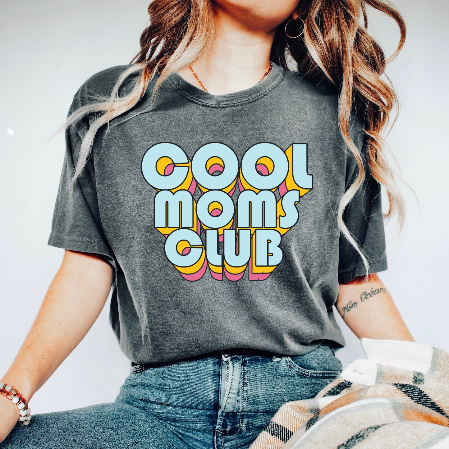 Cool moms club full size *GLITTER Print*