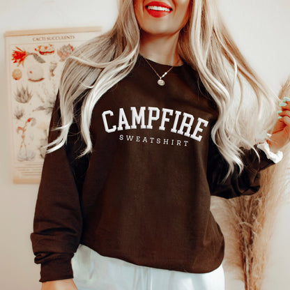 Campfire Sweatshirt *PUFF PRINT*