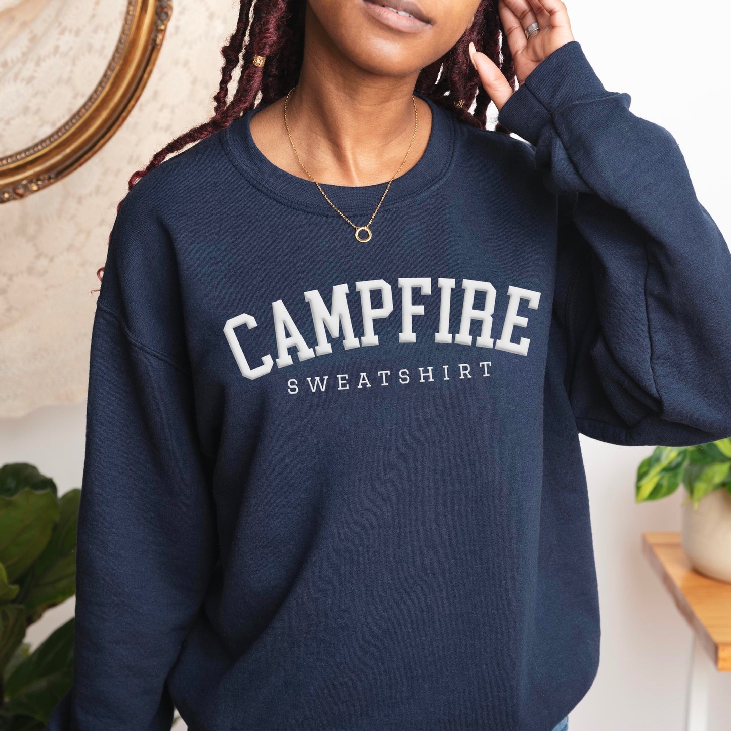 Campfire Sweatshirt *PUFF PRINT*