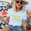 Made for sunny days PUFF PRINT