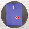 POCKET pink flowers *matte clear film*
